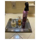 Glass Tray ,Purfumes, Body Fragance