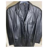 J.Ferrar Leather Jacket Large
