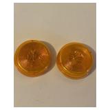 Trucklite 2" Round Amber Clearance Lights