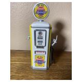 Chev Die Cast Gas Pump 8 1/2