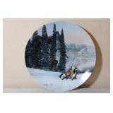Vintage Wolf Ridge The Face of Nature 4876E Plate