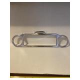 Chrome Radio & Gauge Faceplate for HD Motorcycle