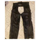 Vance Leathers USA Leather Chaps Size XXL
