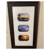 Framed  Pictures 13 1/2 x 23 1/2