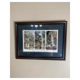 Limited Edition 107 of 200 Framed Artwork