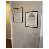Framed Sheet Music 11 x 14