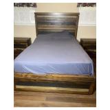 Qween Bed Frame With Mattress