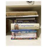 Lot of Miscellanious Cooking/Weight Loss Books