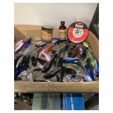 Lot of  Fishing Lures & Line