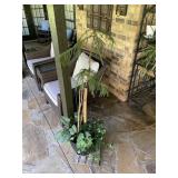 Tree & Silk Plants on Wheels