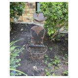Metal CowboyYard Art 33 x 11