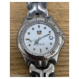 TAG-Heuer White Dial Quartz, Needs battery & Band