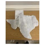 1 1/2" thick Marble Texas Map, it
