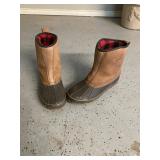 Red Head Boots Size 9