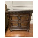 Nightstand 2 Drawer with USB Connection 29 1/2 x 8
