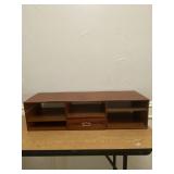 Wooden Home or Desk Organizer with one drawer, for