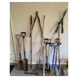 Large Lot of Yard Tools