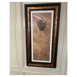 Framed ED600 Artwotk Singed 48 x 24 1/2