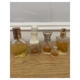5 PC Perfum Lot, Mixed: Vanilla Musk, Halston, Ral