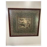 Leopard Framed Artwork  29 1/2 x 26 1/2
