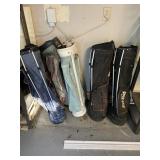 Lot of Golf Bags