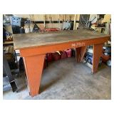 Solid Wood Work Bench 67 x 36 x 30