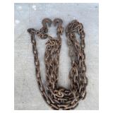 Chain with 2 Hooks  175"