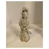 Vintage Dehua Porcelain Goddess of Mercy 10"