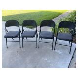 Cushioned Metal Folding Chairs