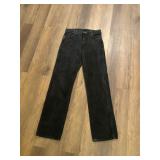Wrangler Black Jean 33 x 36