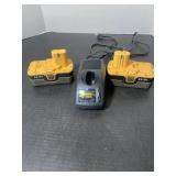 Longacare Class 2 Battery 24 VCharger with 2 Batte