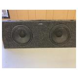 Ultimate Subwoffer Speakers 10" case in Grey Charc