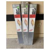 New In Box JenCraft Alabaster Vinyl Mini Blinds 35