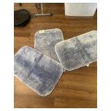 Royal Velvet Bath Rugs, set of 3, New