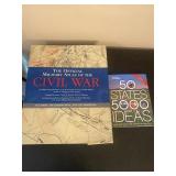 Civil War Coffee Table Book, 50 States 5000 Ideas