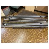 Large Lot of Metal Support Poles