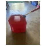 Plastic 5 Gal Gas Can Empty