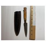 Custom-Style Patterned Steel Fixed Blade Knife ï¿½ h