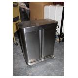 Simple Human Stainless Steel Trash Can