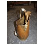 Vintage Dutch Brass Bucket