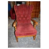 Vintage Wing Back Chair