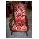Antique Wing Back Chair