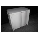 Cabinet White Entry Table with storage 31x31x19