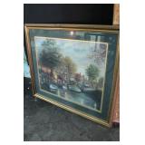 Lake Sceen Framed Picture