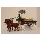 Collectible Vintage Horse and Cart