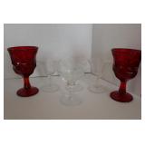 Collectible Vintage Mix Lot of Glasses