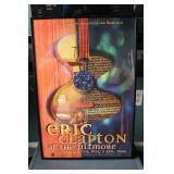 Eric Clapton Framed Poster 19 x 13