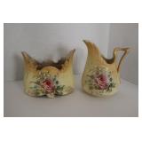 Collectible Vintage Pitcher and Vase