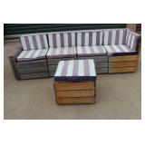 Kids Sofa Sectional and Ottoman with Storage