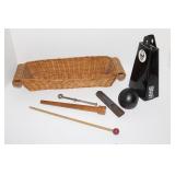 Musical Instruments with Basket